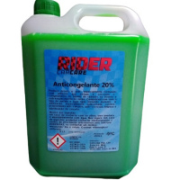 Anticongelante 20% Verde 5Lt.
