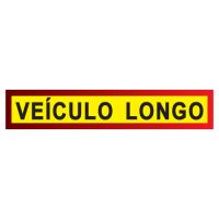 Chapa refletora "Veículo Longo" - Mod. 4